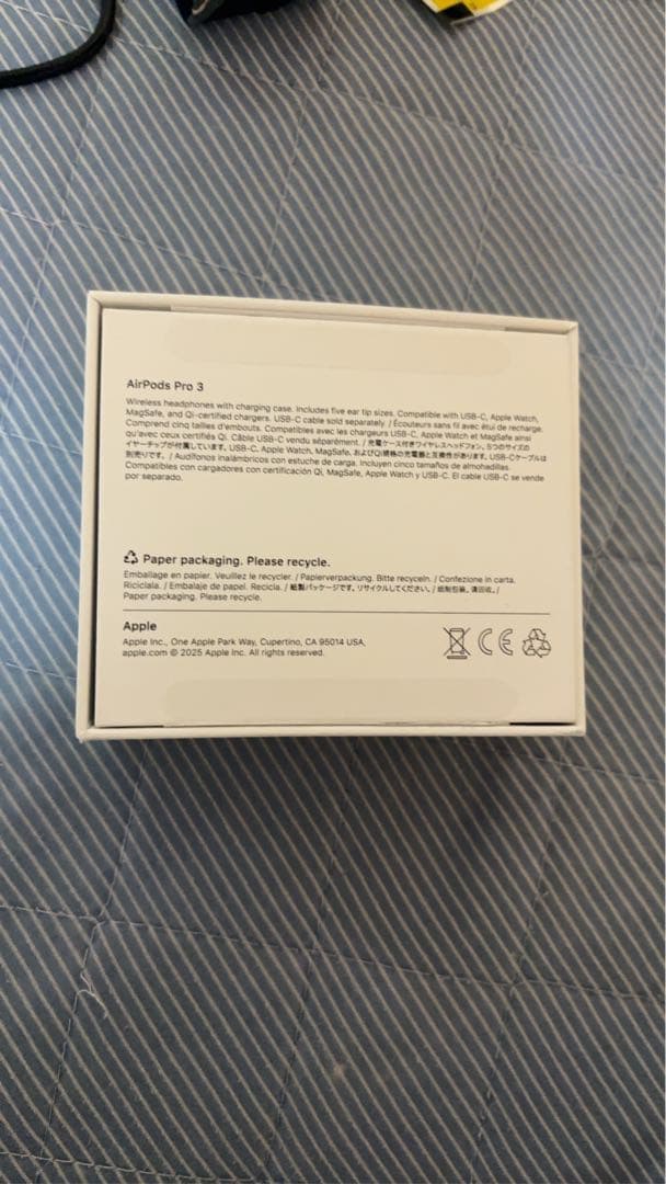 AirPods Pro 3 本体　箱あり