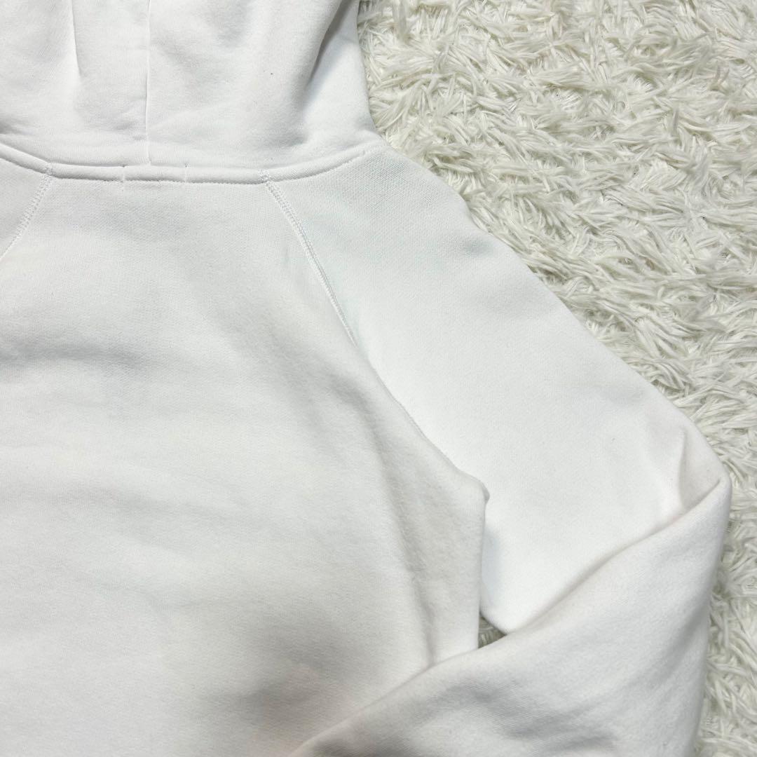 美品 現行タグ QR ポロラルフローレン パーカー ビッグポニー 白 ネイビー