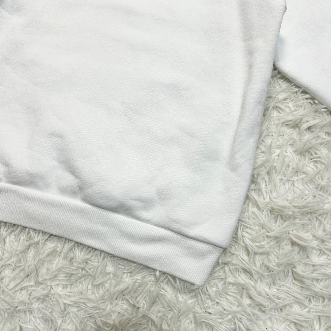 美品 現行タグ QR ポロラルフローレン パーカー ビッグポニー 白 ネイビー