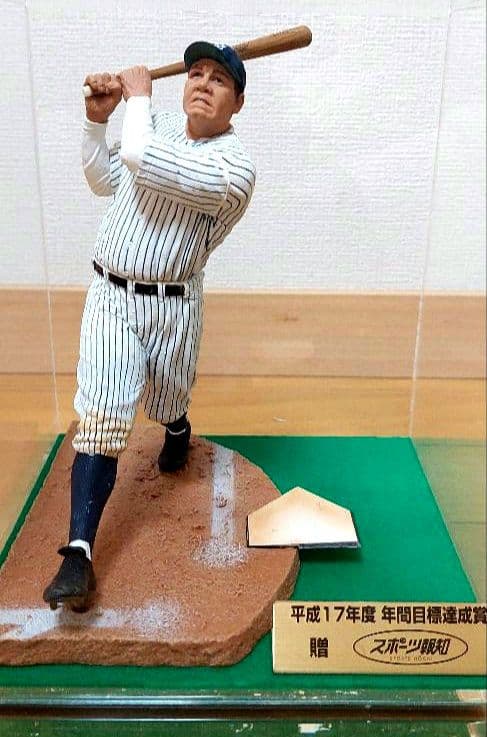 野球　ベーブ•ルース　フィギュア　 ニューヨーク・ヤンキース　 レア