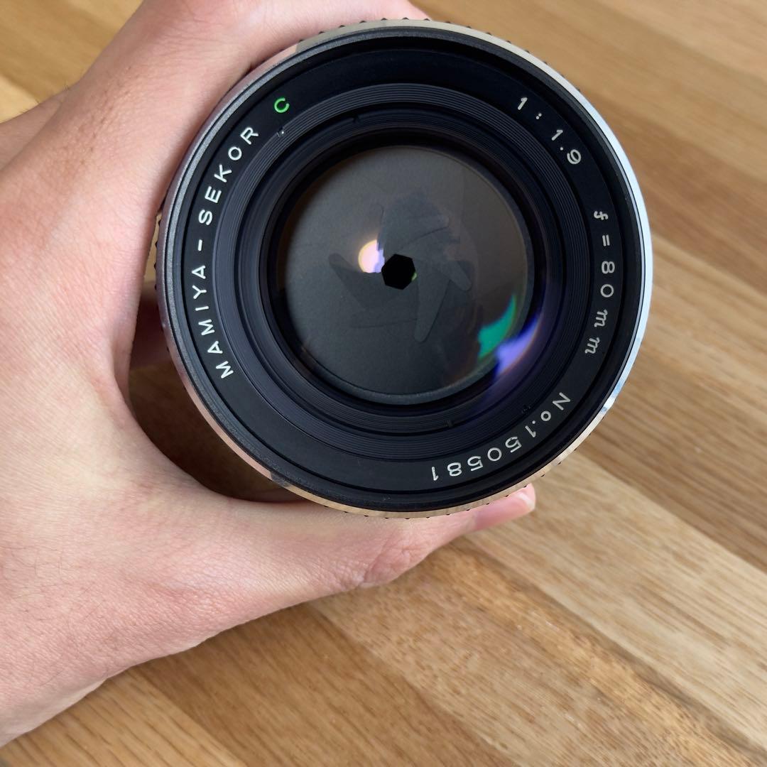 Mamiya Sekor C 80mm f/1.9レンズ+純正ケース