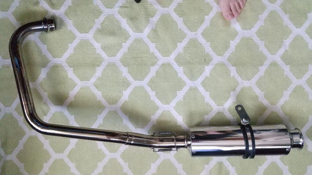 グラストラッカー・グラストラッカービックボーイ マフラー、BEAMSマフラー