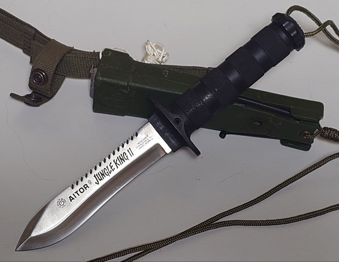 【世界の名品】 サバイバルナイフ Aitor Jungle King アイトール