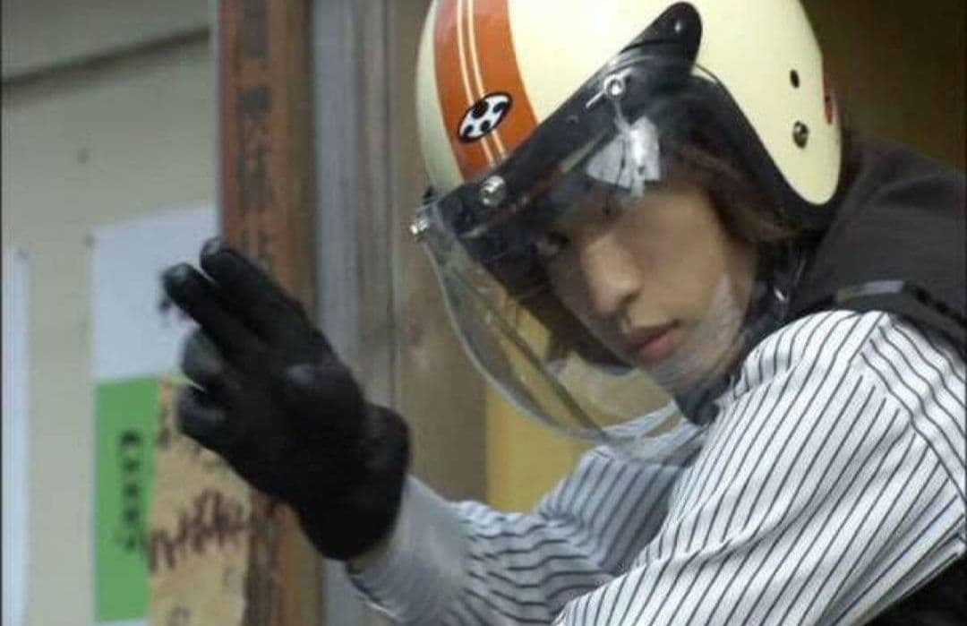 OGK KABUTO RADIC G2 仮面ライダーW 左翔太郎着用 ヘルメット