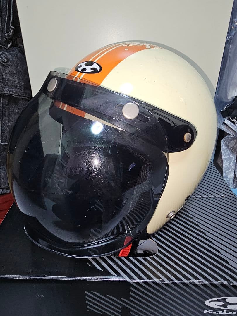OGK KABUTO RADIC G2 仮面ライダーW 左翔太郎着用 ヘルメット