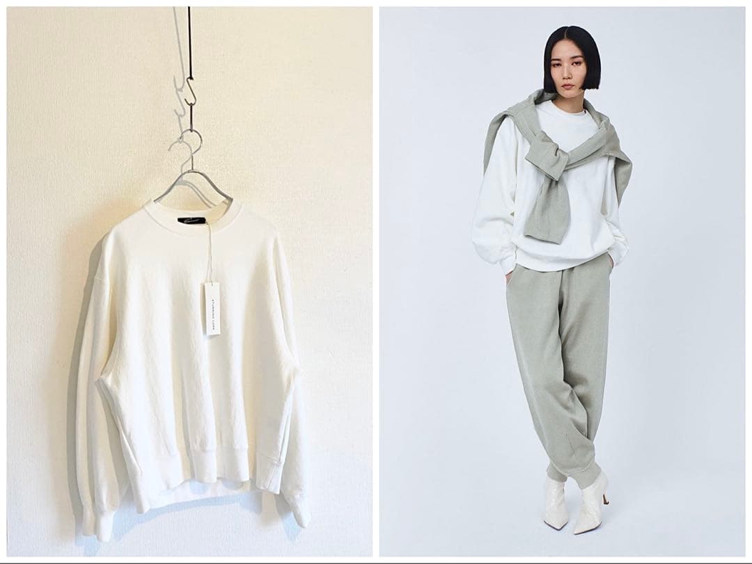 タグ付 2024年購入 スタニングルアー ヴィンテージライクスウェット 白