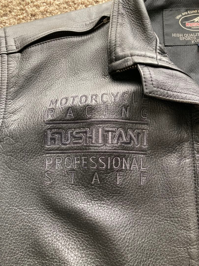 クシタニ　革ジャン黒　サイズL