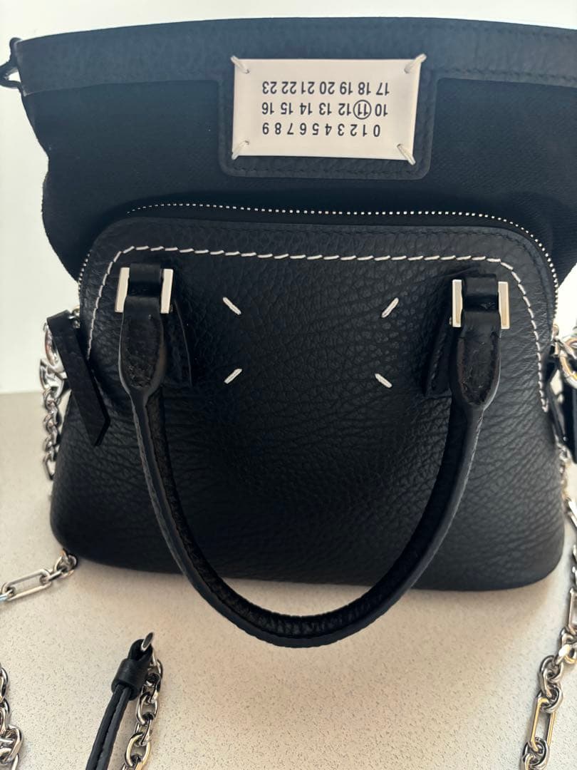 Maison Margielaメゾンマルジェラ 5ACマイクロ ブラック