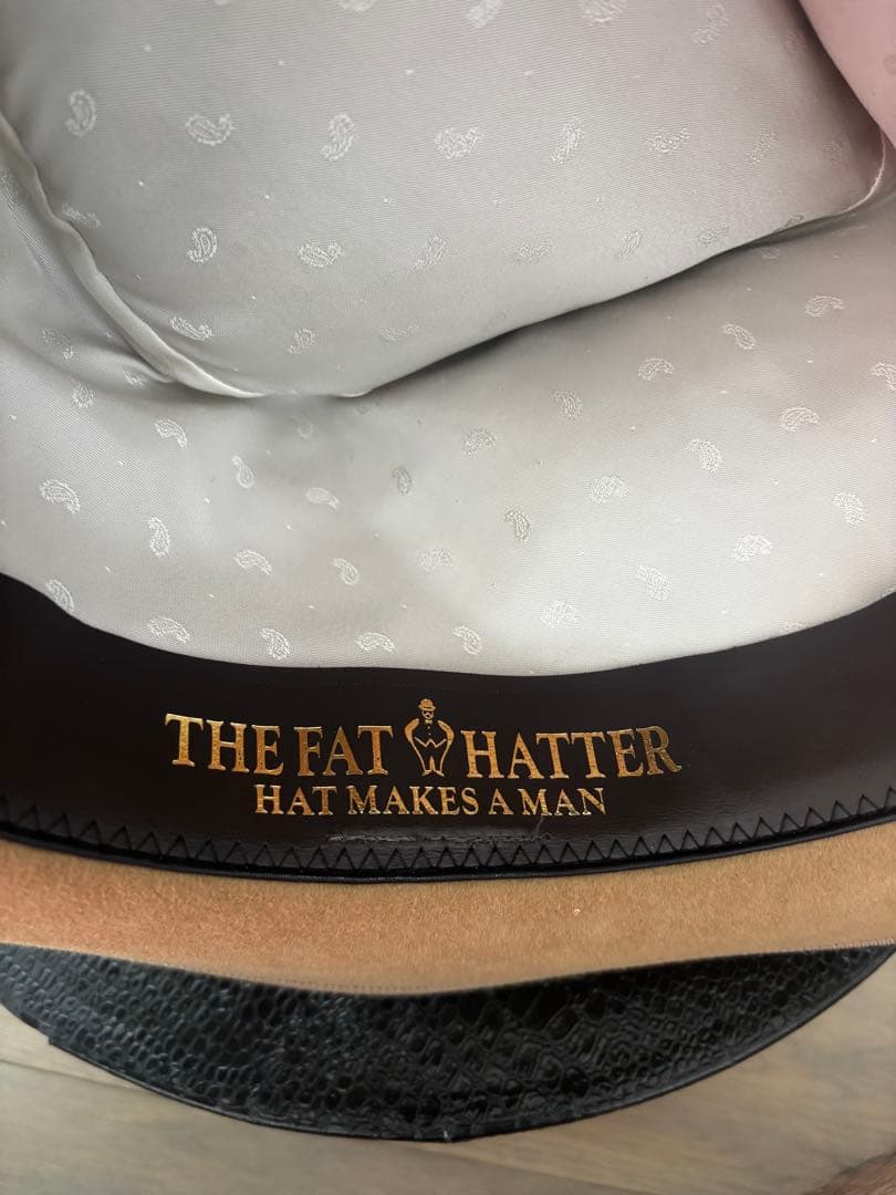 H*o様 THE FAT HATTER フェルトハット ベージュ