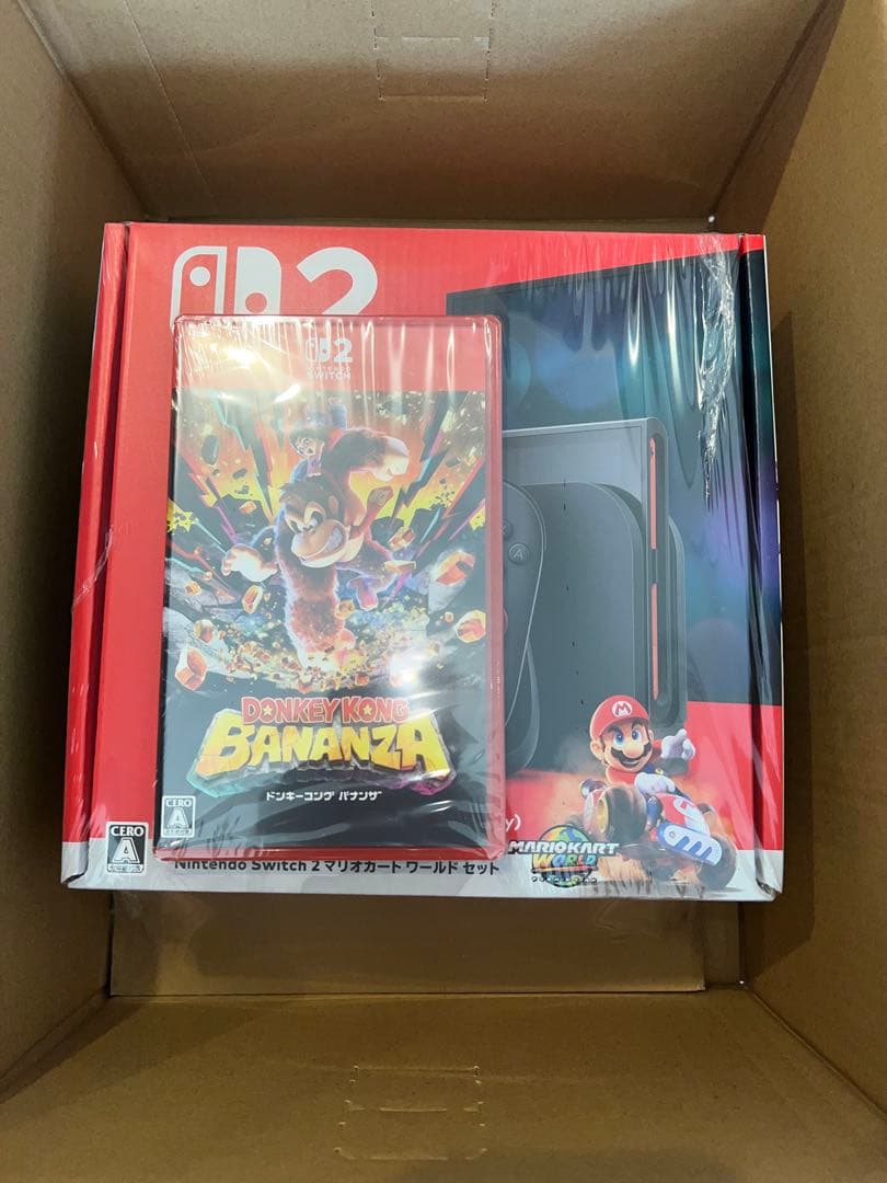 【新品未使用】Nintendo Switch2マリオカートセット　バナンザ付