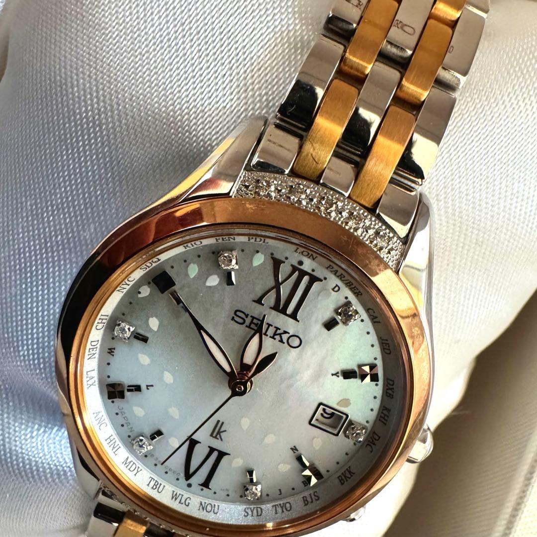 セイコー　SEIKO LUKIA ルキア SAKURA Blooming 腕時計