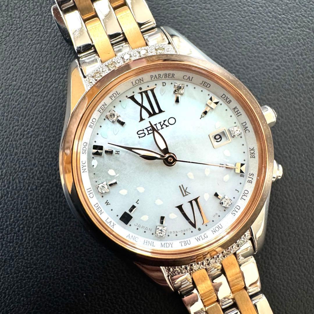 セイコー　SEIKO LUKIA ルキア SAKURA Blooming 腕時計