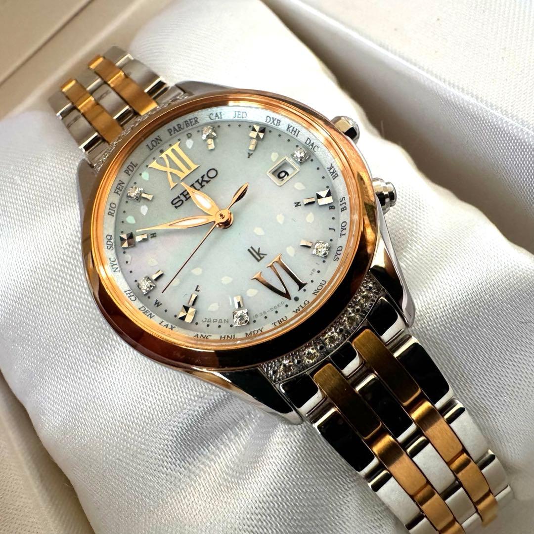 セイコー　SEIKO LUKIA ルキア SAKURA Blooming 腕時計