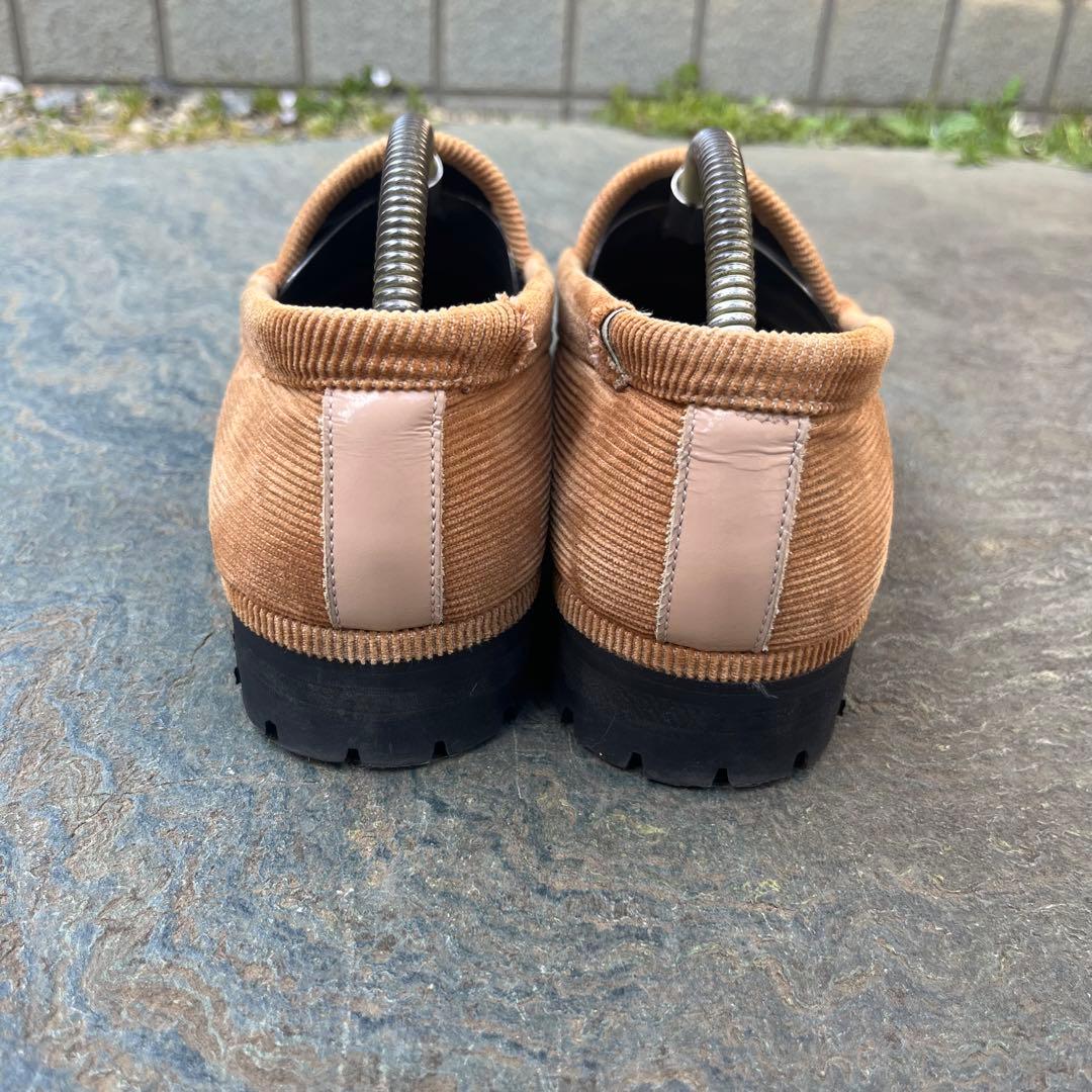 BLOHM◆ローファー/25cm/Homies Rat/BEG/コーデュロイ