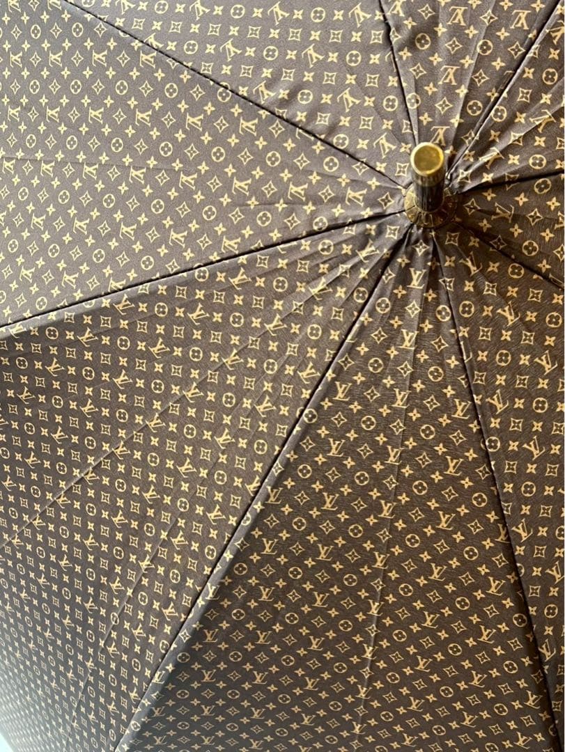 【試し使いのみ】LOUIS VUITTONモノグラム パラプルュイ ジブレ 傘