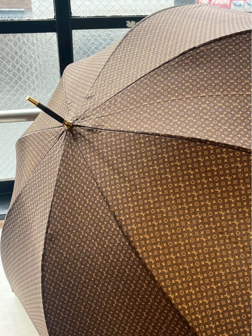 【試し使いのみ】LOUIS VUITTONモノグラム パラプルュイ ジブレ 傘