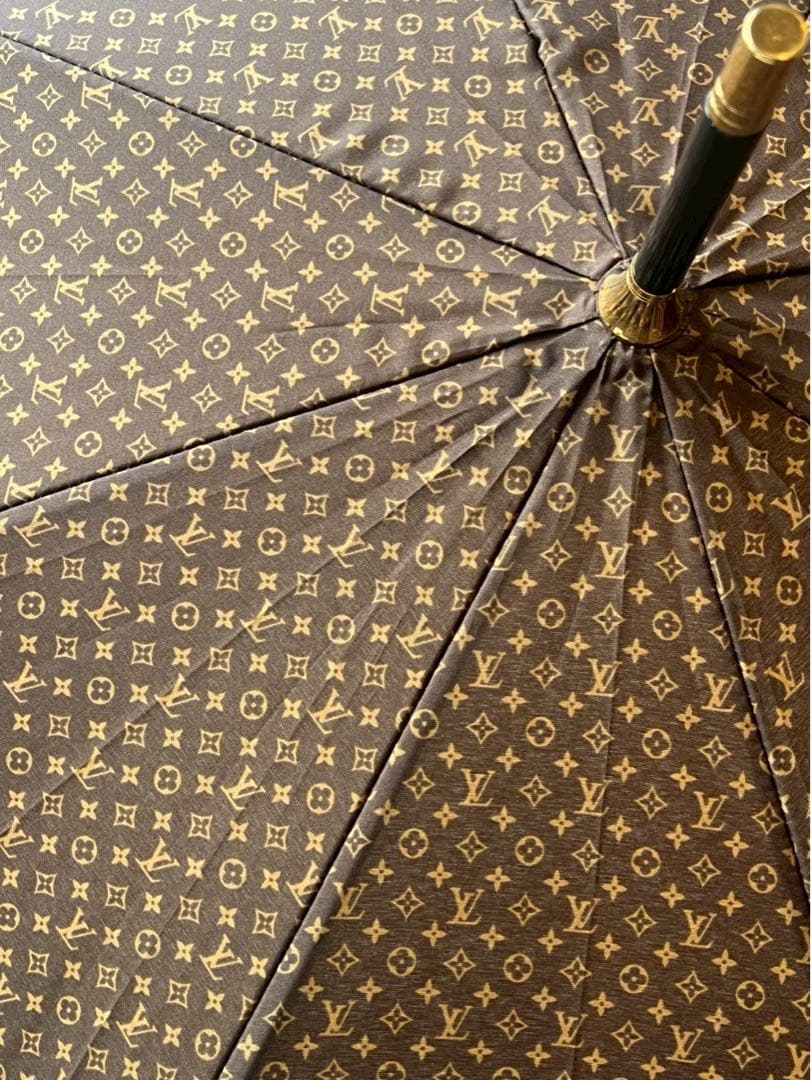 【試し使いのみ】LOUIS VUITTONモノグラム パラプルュイ ジブレ 傘