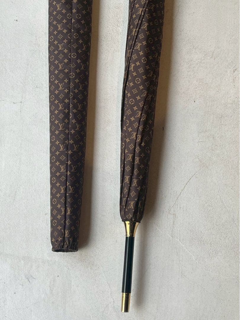 【試し使いのみ】LOUIS VUITTONモノグラム パラプルュイ ジブレ 傘