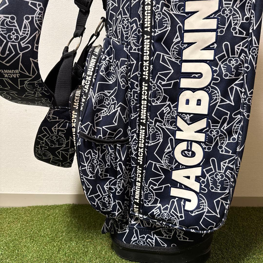 JACK BUNNY ドラえもんコラボ キャディバッグ スタンド式