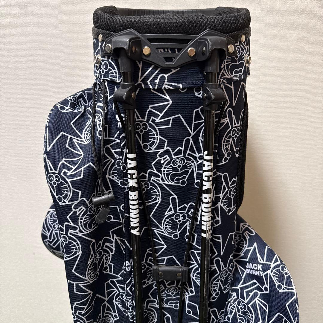 JACK BUNNY ドラえもんコラボ キャディバッグ スタンド式