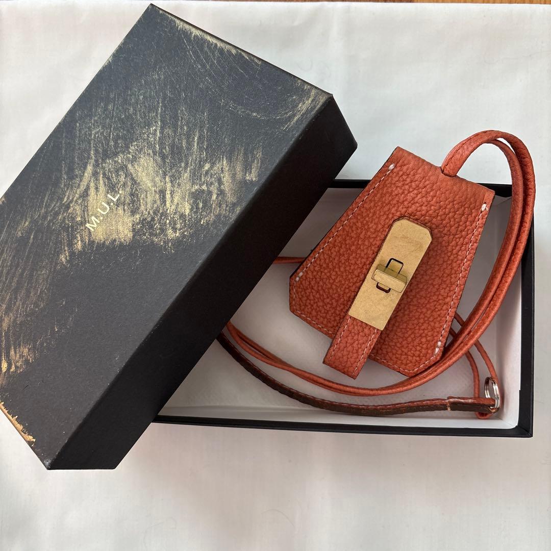 【M.U.L. 】限定品　レザーキーネックレス✨️最終価格