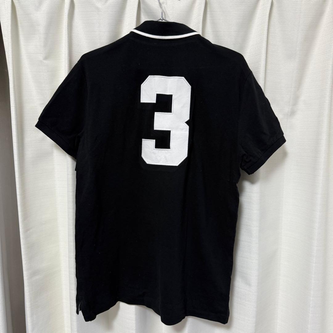 POLO ブラック ポロシャツ LAS VEGAS ビッグポニー M