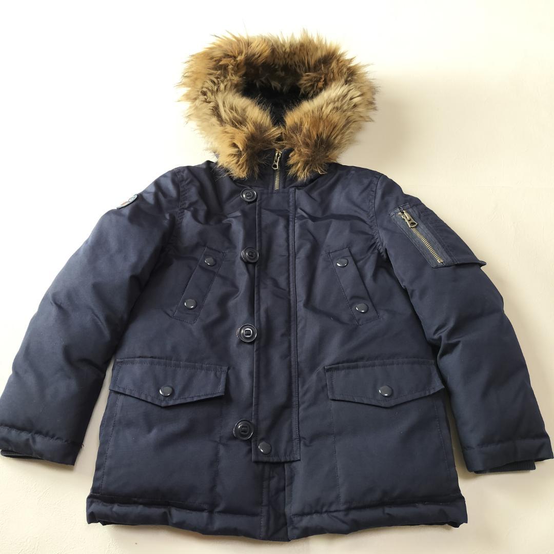 美品✨️ポロラルフローレン ダウンジャケット6サイズ 120相当 ファー フード