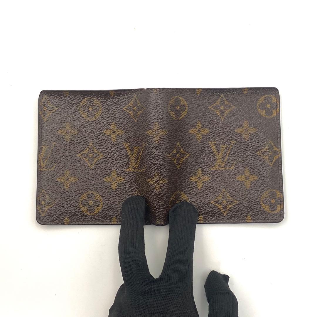 ルイヴィトン モノグラム ポルトビエ 10 カルトクレディ 二つ折り カード入れ