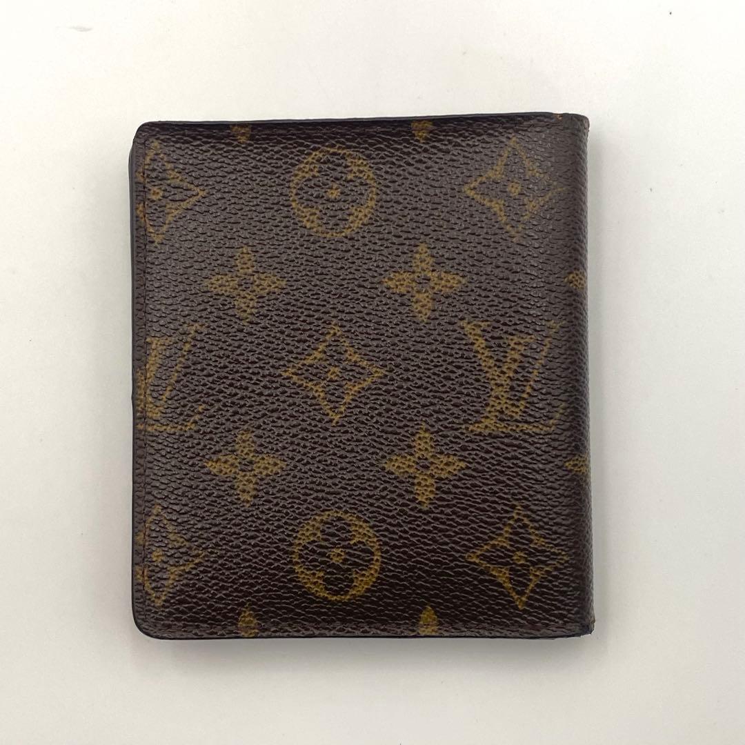 ルイヴィトン モノグラム ポルトビエ 10 カルトクレディ 二つ折り カード入れ
