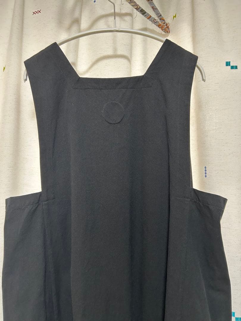アトリエダンタン Coudres Cotton Dress エプロン ワンピース
