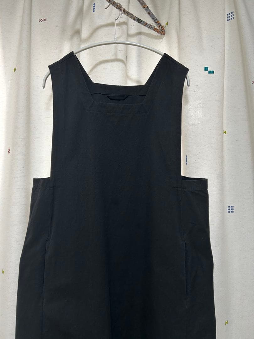 アトリエダンタン Coudres Cotton Dress エプロン ワンピース