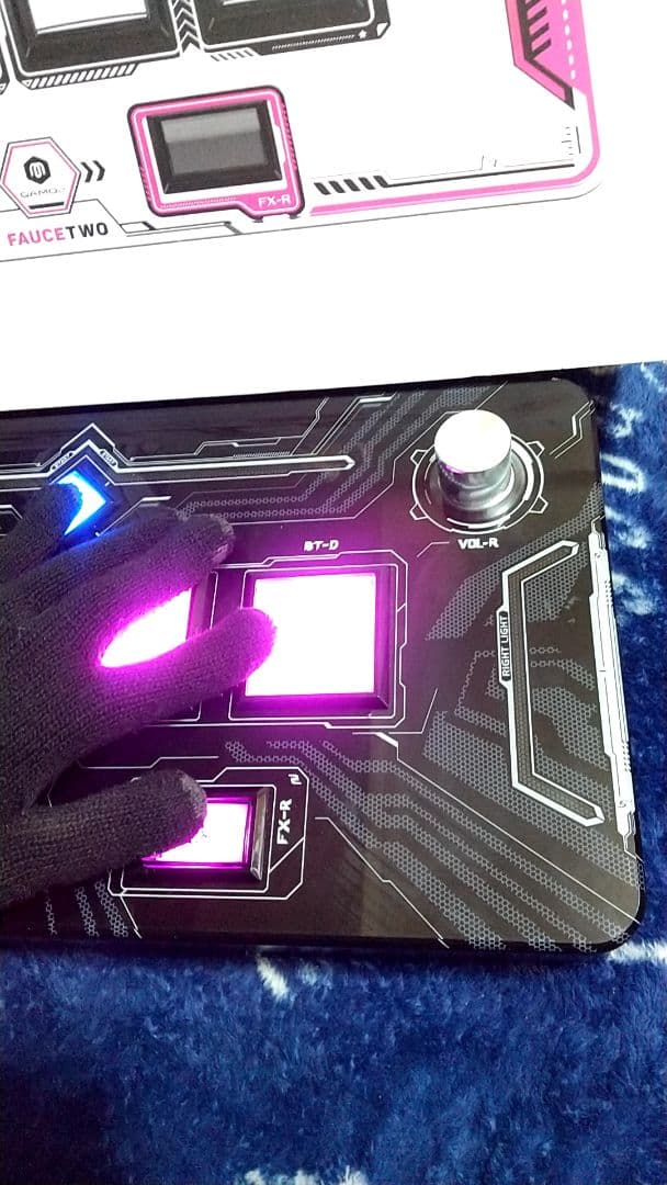 静音化 FAUCETWO EG コントローラー SDVX サウンドボルテックス