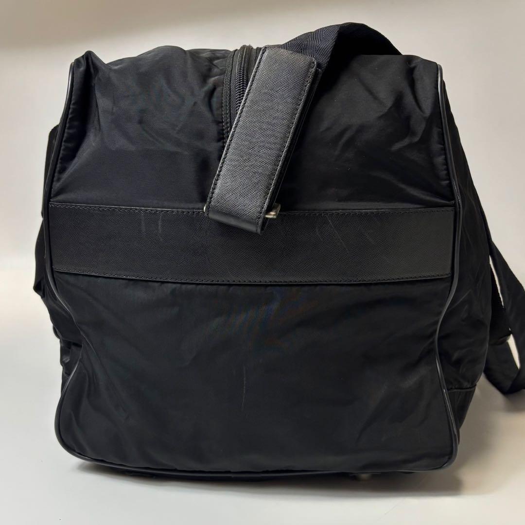 PRADA ボストンバッグ 2way ブラック 三角ロゴ テスートナイロン