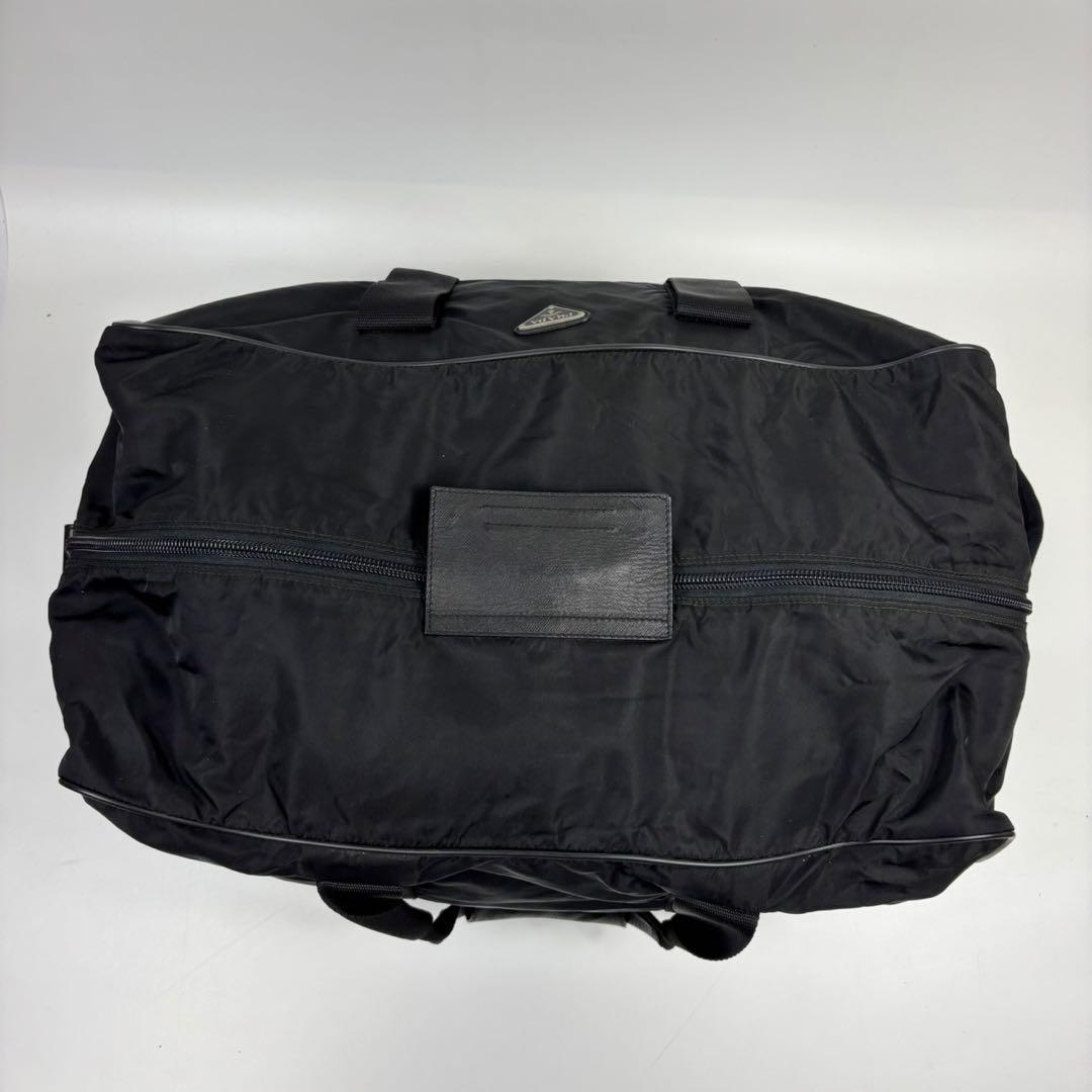 PRADA ボストンバッグ 2way ブラック 三角ロゴ テスートナイロン