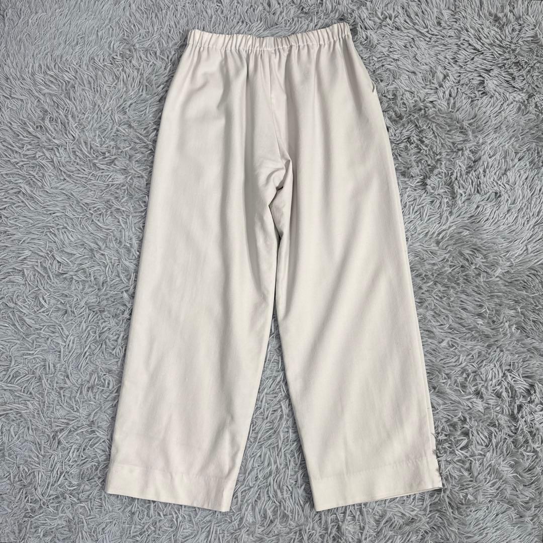 美品✨エヴァムエヴァ ウールイージーパンツ ウエストゴム ワイドパンツ ゆったり