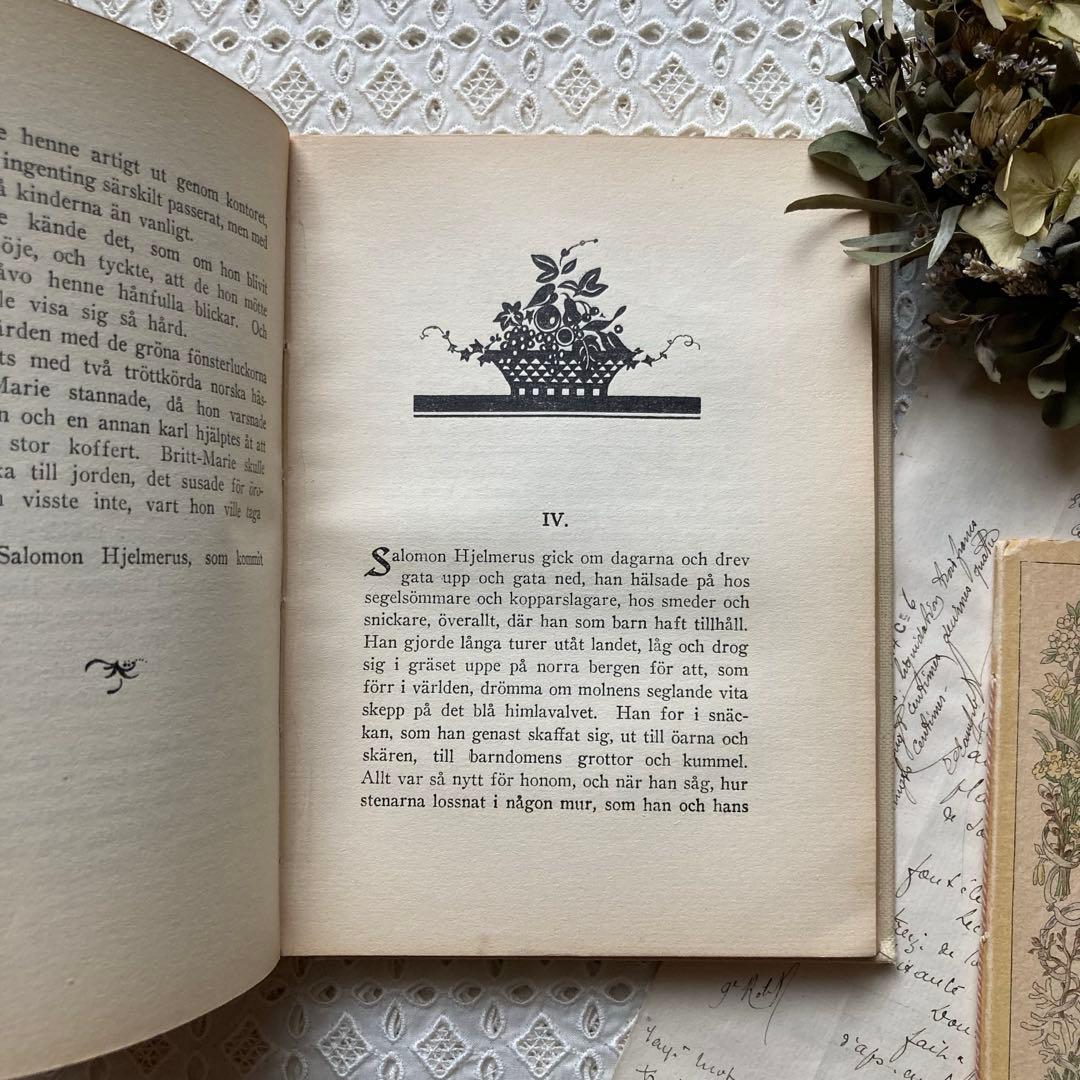 L911洋書古書1923年エイナルネイマンが挿絵を添えた希少なアンティークブック