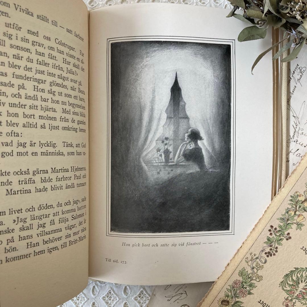 L911洋書古書1923年エイナルネイマンが挿絵を添えた希少なアンティークブック