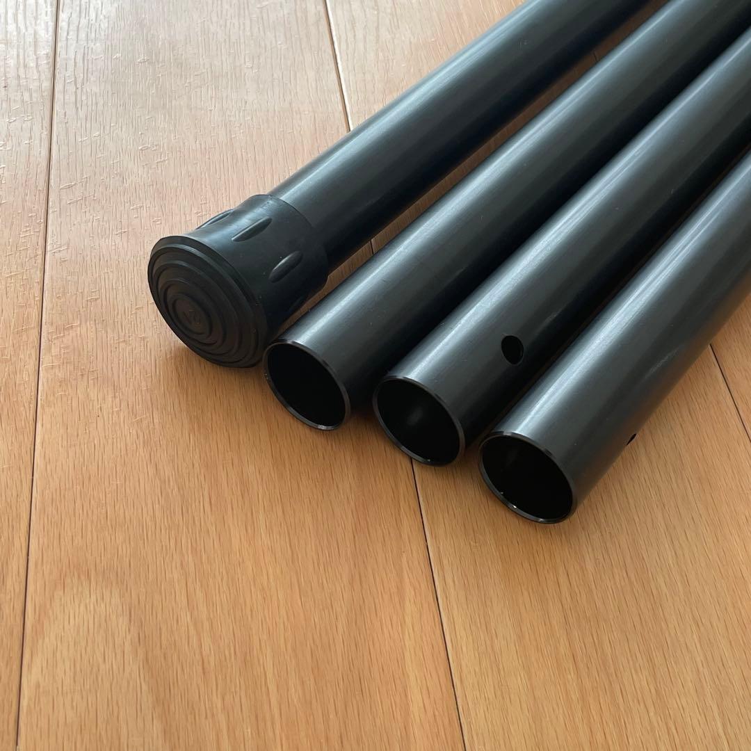 廃盤 peak ウイングポールブラック 280cm