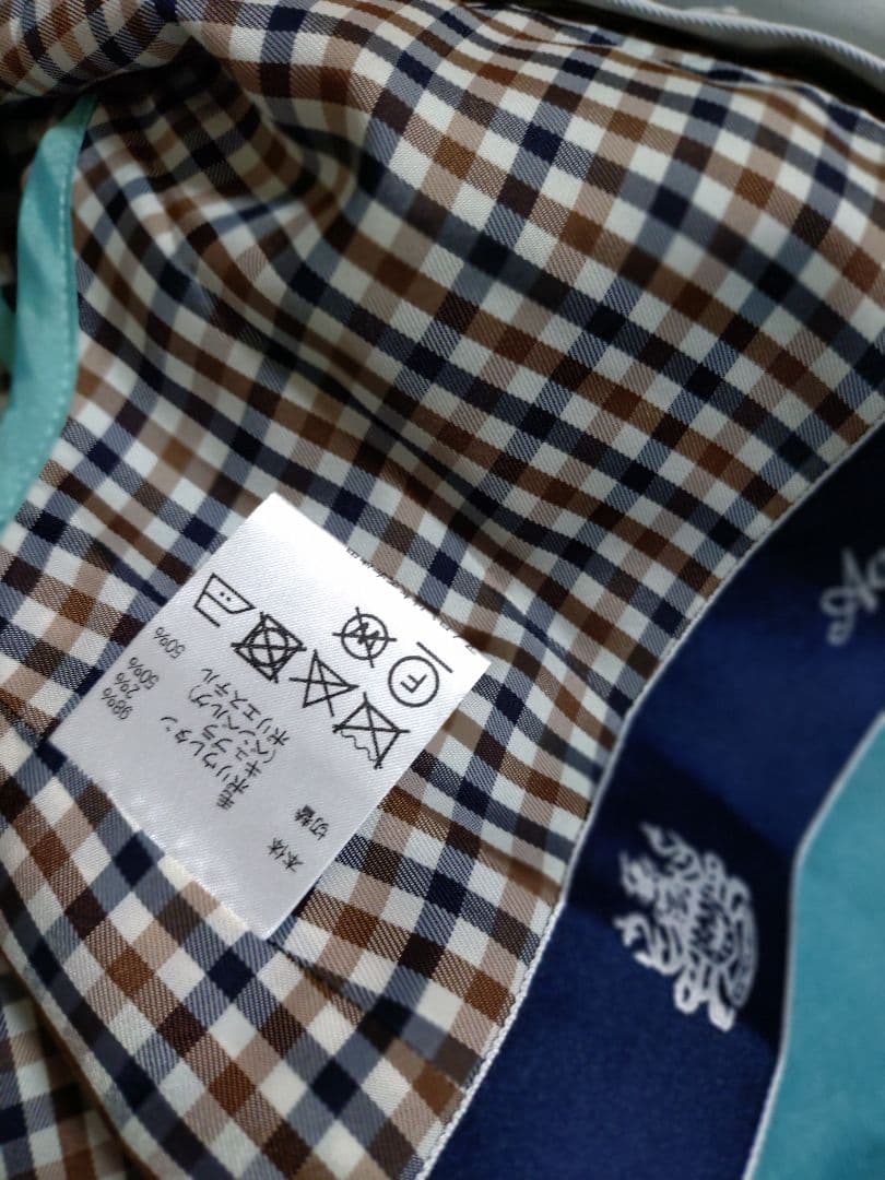 アクアスキュータム Aライン トレンチコート　サイズ10