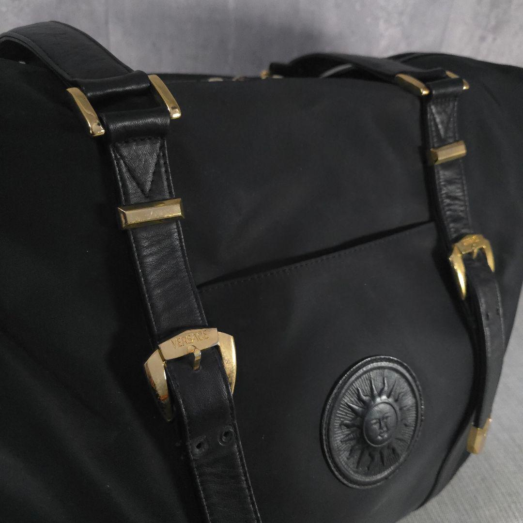 VERSACE　ヴェルサーチ ボストンバッグ トートバッグ 太陽神 サンバースト