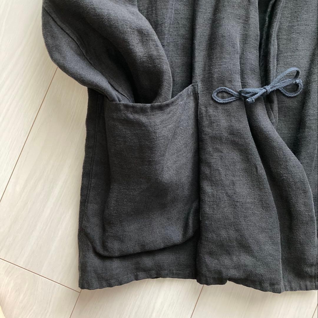comoli リネンスタンドカラーチャイナジャケット サイズ:1