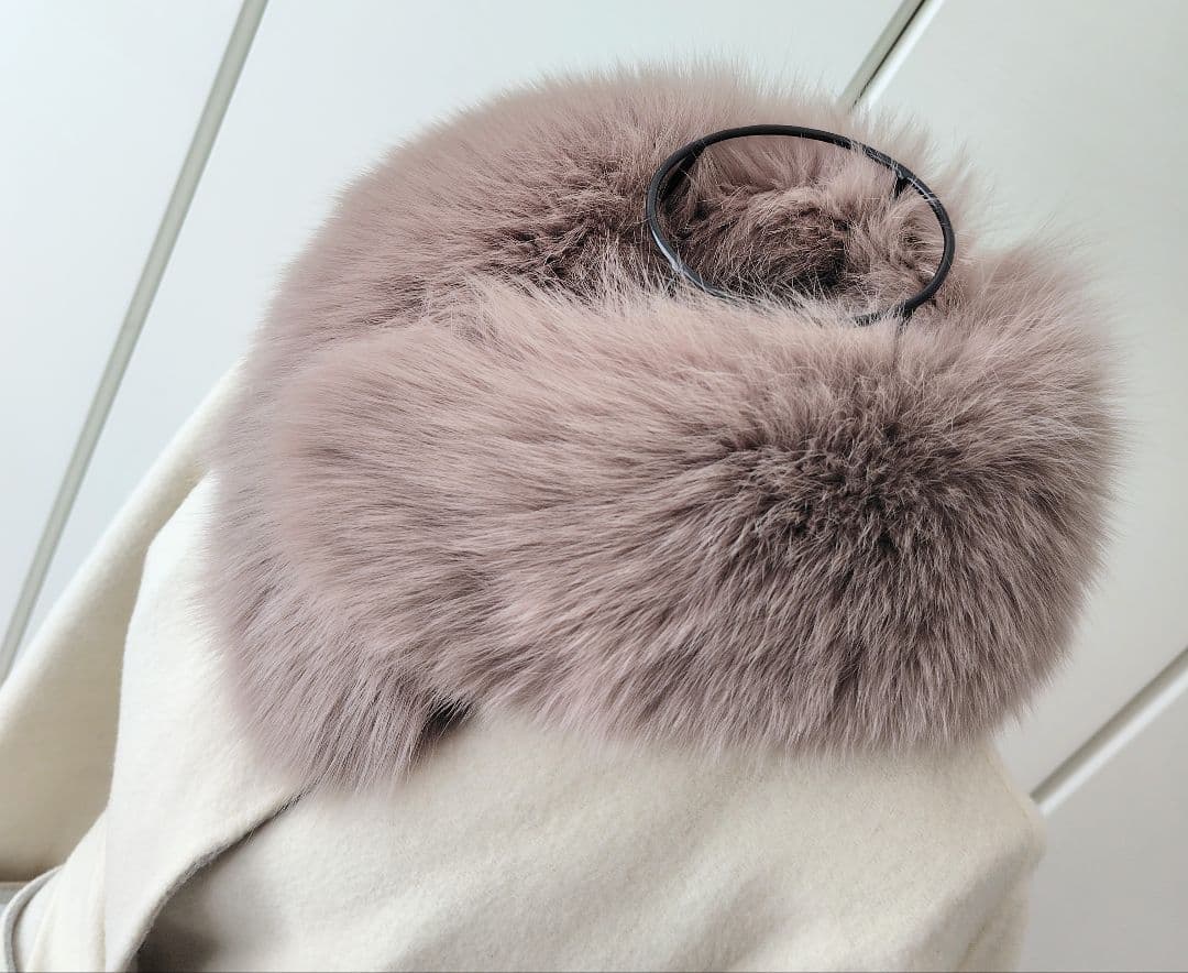 極美品✨️SAGA-FOX サガフォックス♡リアルフォックスファーマフラー✨️