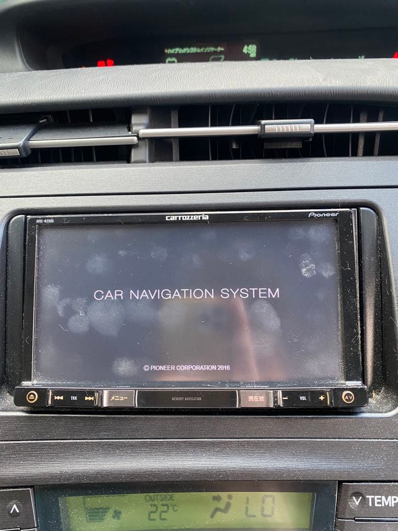 パイオニア AVIC-RZ800-D ナビ 地図データ 2016年 配線付き