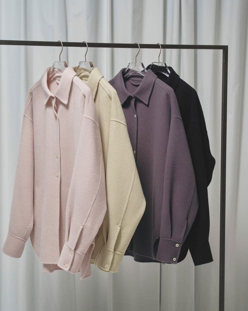 ジャケット・アウター todayful Wool Shirts Jacket /Black38