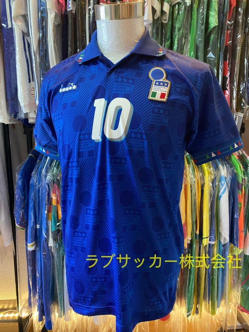 イタリア代表 1994 ホーム ユニフォーム #10 R.BAGGIO