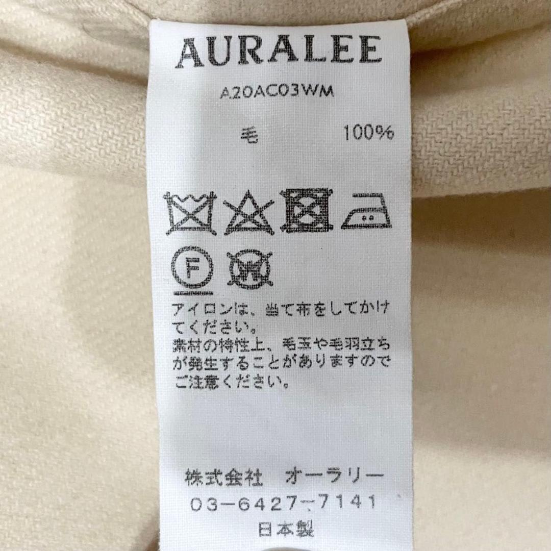 AURALEE SUPER FINE MELTON スーパーファインコート　S