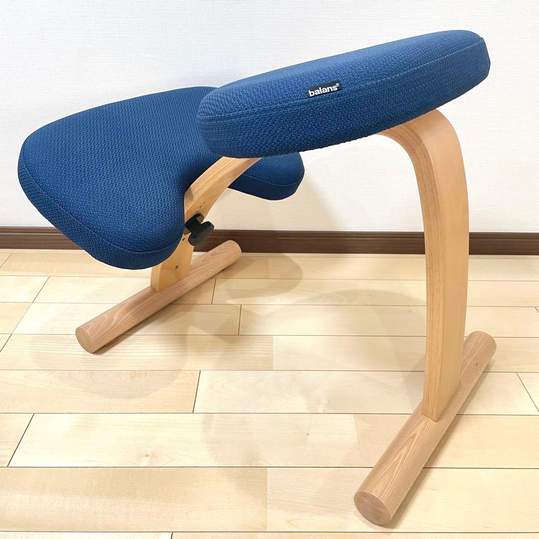 バランスラボ バランスチェア バランスイージー ネイビー 中古美品