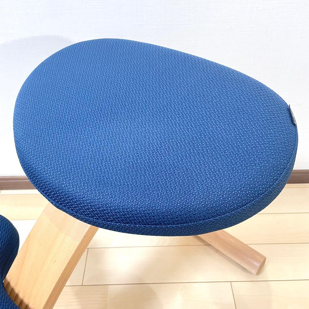 バランスラボ バランスチェア バランスイージー ネイビー 中古美品