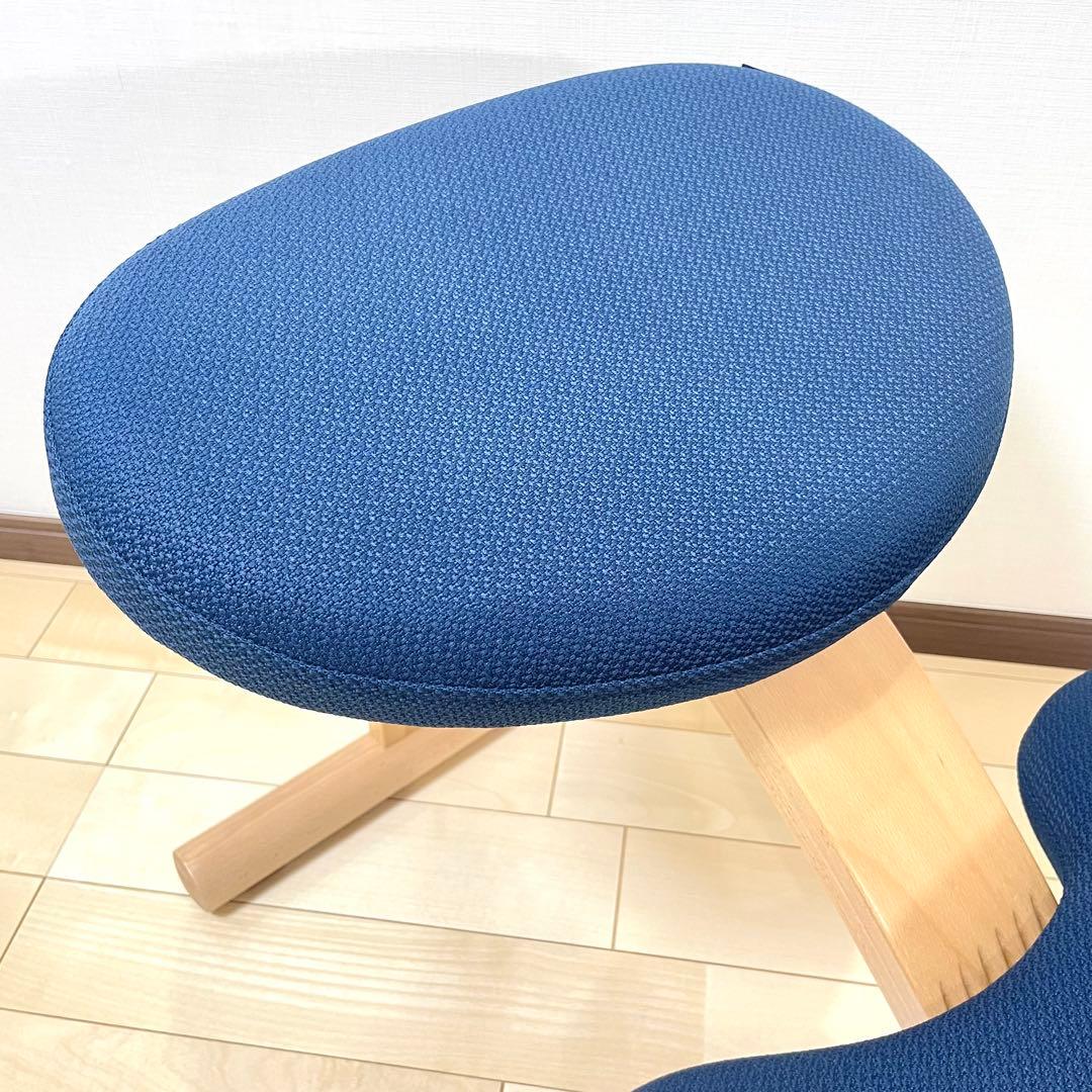 バランスラボ バランスチェア バランスイージー ネイビー 中古美品