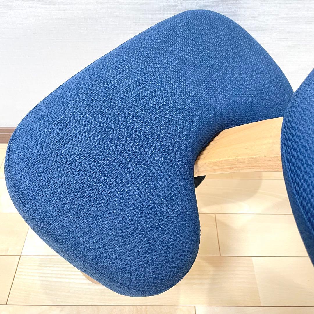 バランスラボ バランスチェア バランスイージー ネイビー 中古美品